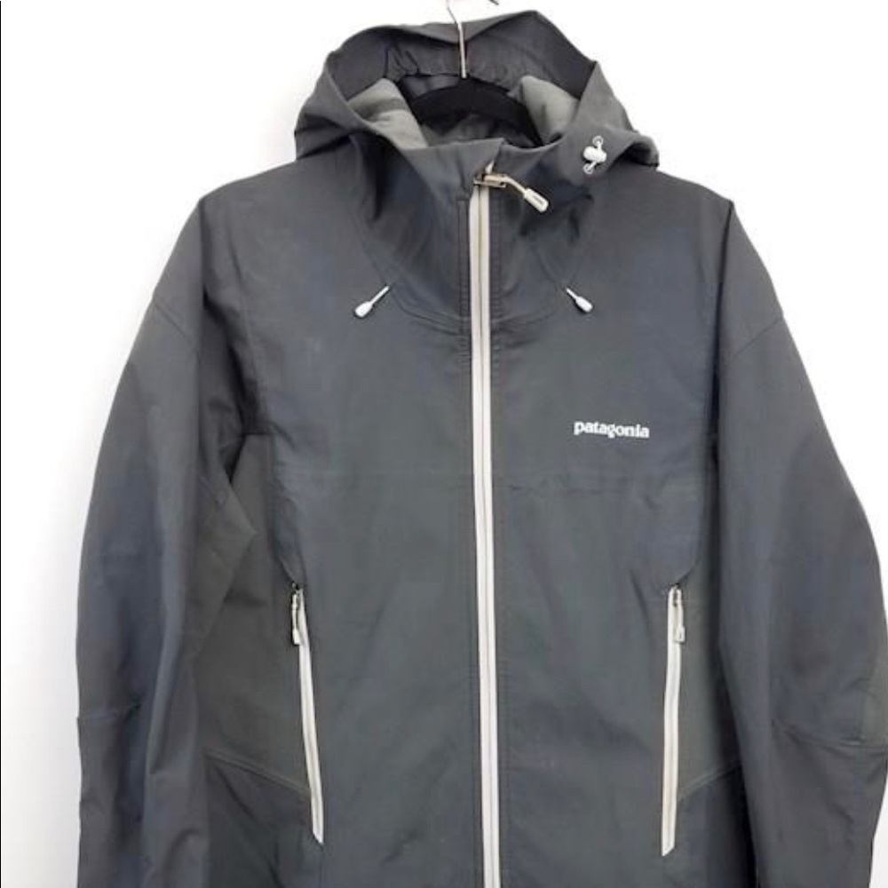 Patagonia Women's Gray Hooded Full Zip Jacket